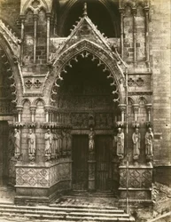 Kathedraal van Amiens (Porte de la Vierge)